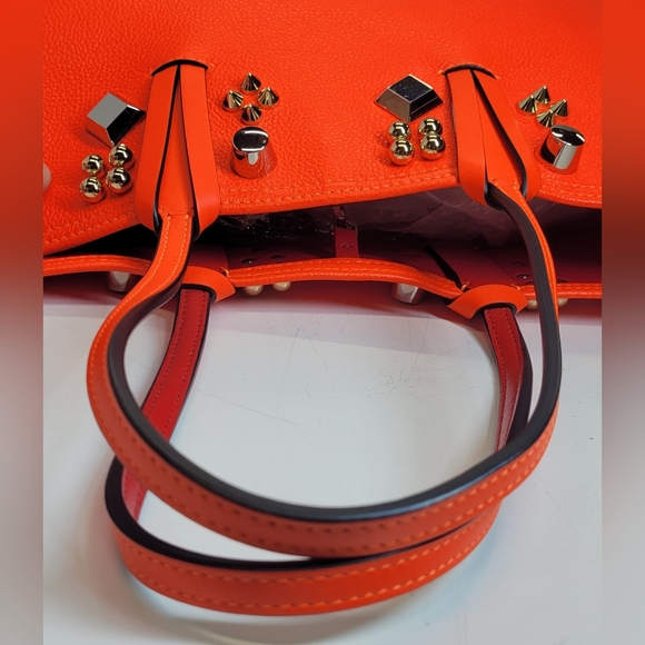 SOLD❌ Christian Louboutin Sunrise Calfskin Leather East West Cabata Tote Bag - Picture 8 of 16